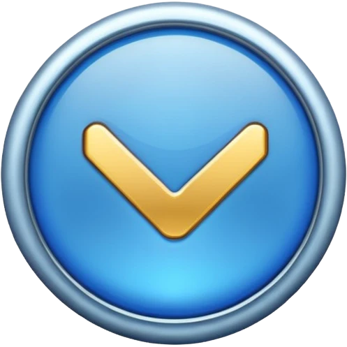 Blue tick  emoji