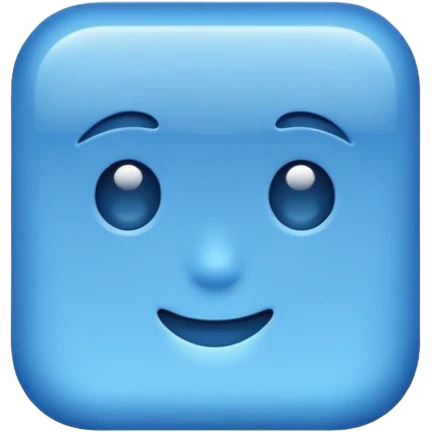 blue square  emoji