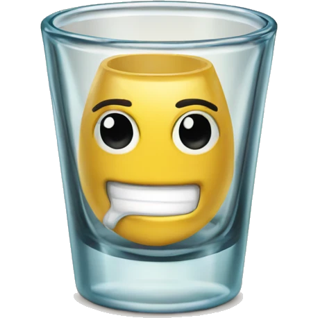 Shot glass emoji