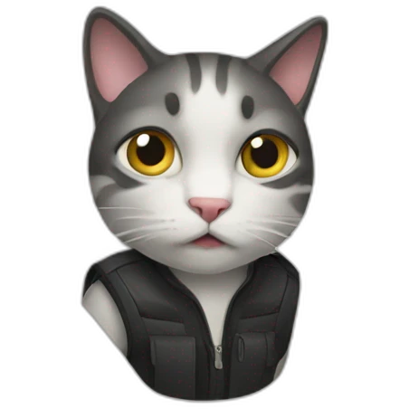 cat suspect emoji