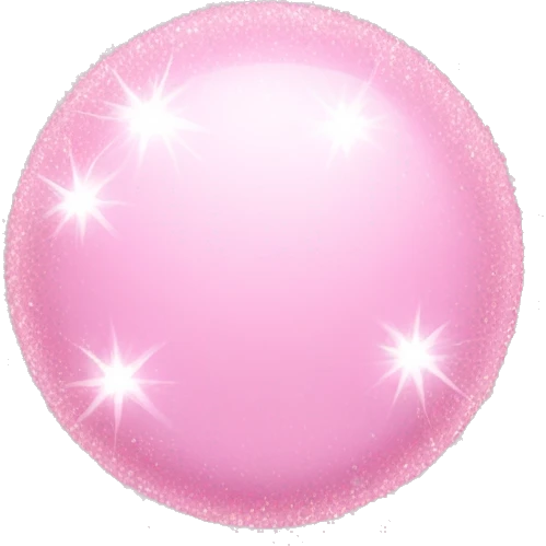 pale pink sparkle emoji