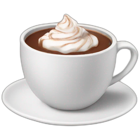 Hot chocolate  emoji