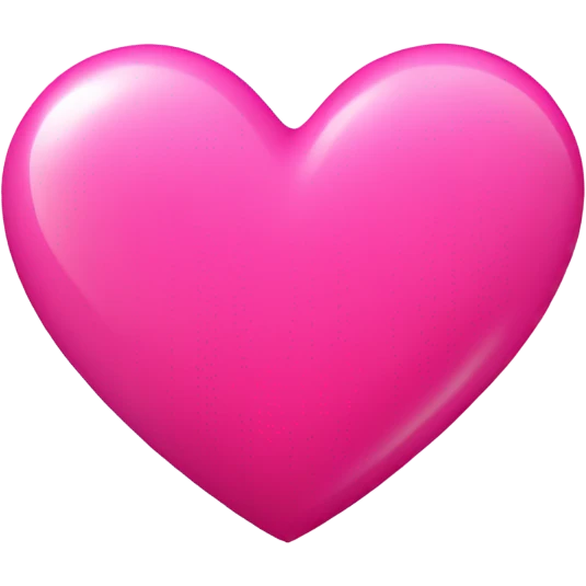 Pink heart emoji