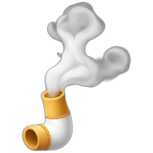 Joint avec de la fumée emoji