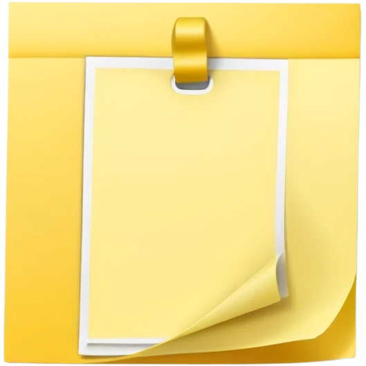 Post it note  emoji