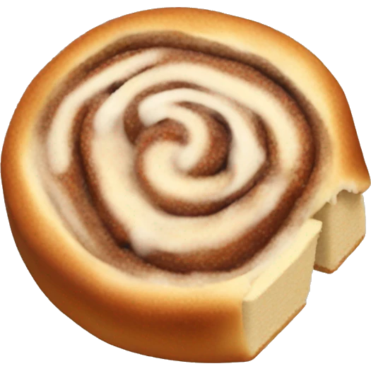 Cinnamon roll emoji