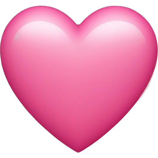 Pink heart emoji