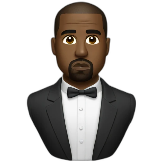 Kanye west bust emoji