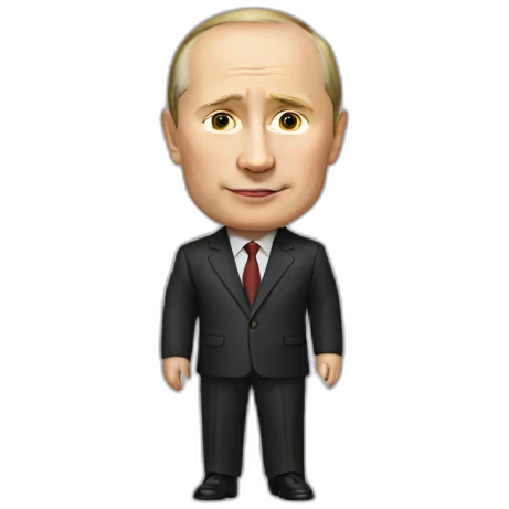 Miniature putin emoji