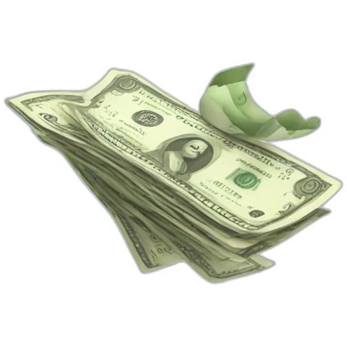 cash flying emoji