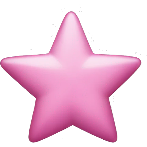 pink star emoji