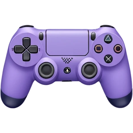 Aesthetic CD ps4 game box in lavender color emoji