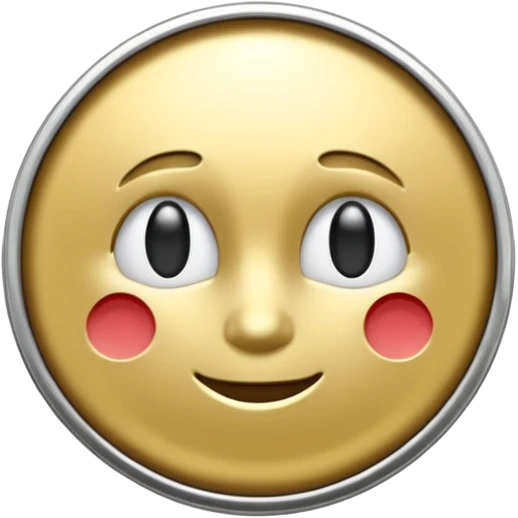 silver coin emoji