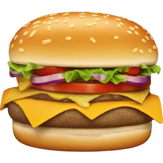 Cheeseburger emoji