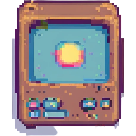 computer disk, pixel art style emoji