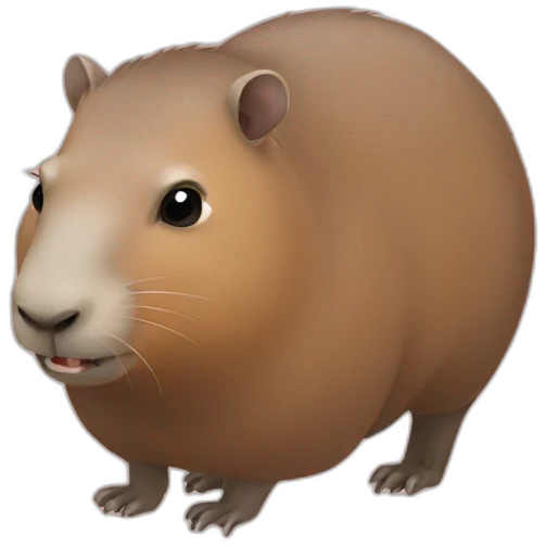 Capybara emoji