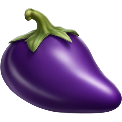 Race car licking eggplant  emoji