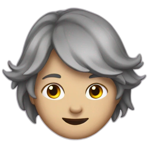 Une personne chauve emoji