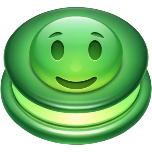 Give me a button that shows itself to be on emoji