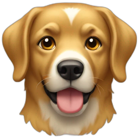 Golden retover emoji