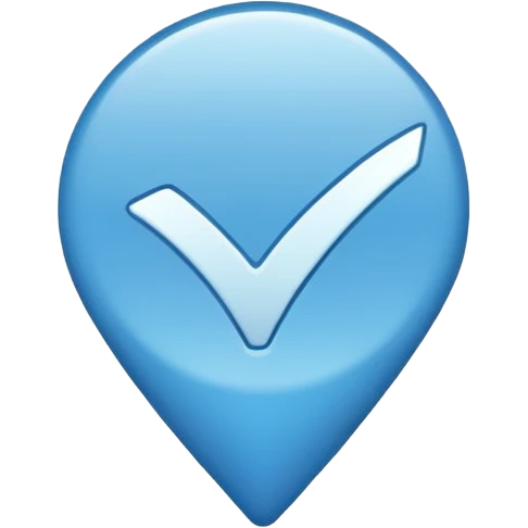 Create a black tick emoji that looks like facebook blue tick emoji