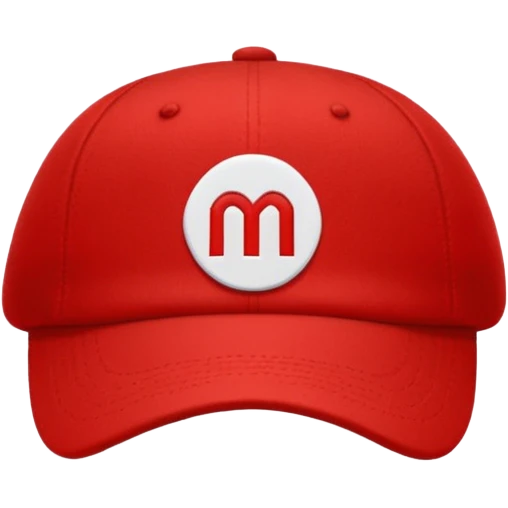 GORRA DE MARIO BROS emoji