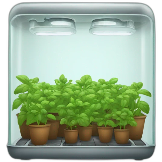 Hydroponic growing emoji