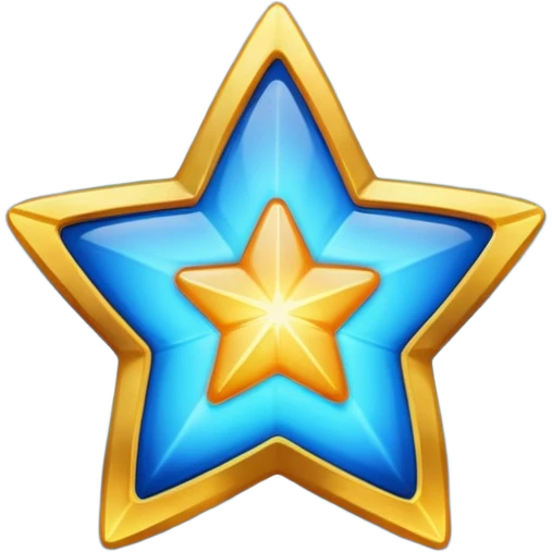 Blue star emoji