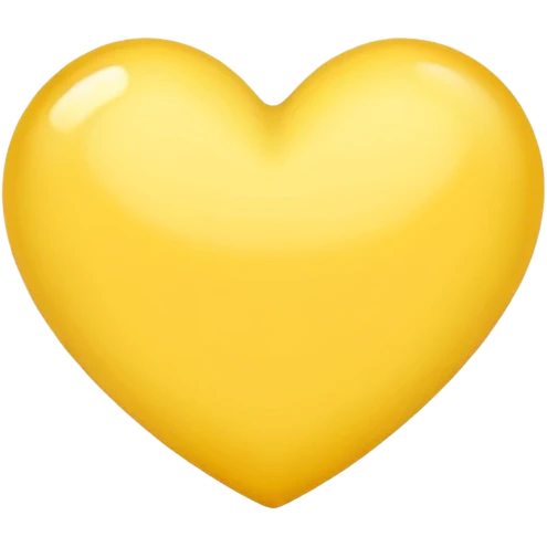 make a soft yellow heart emoji emoji