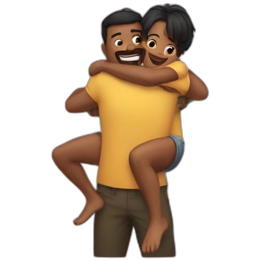 Hug emoji