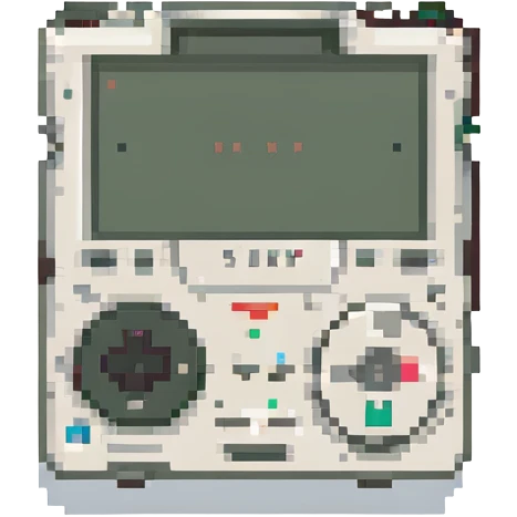 белый плеер Sony, no background emoji