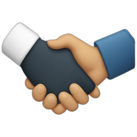 hand shake emoji