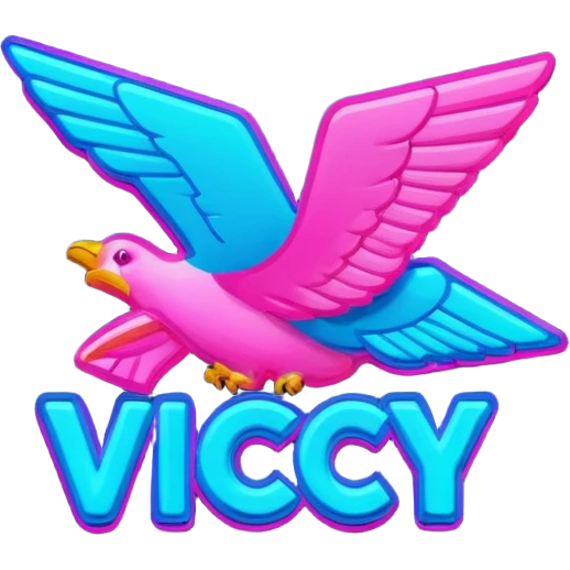 vice city neon typo emoji