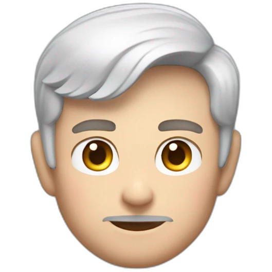 elon musk avec des airpods max sur la tête emoji