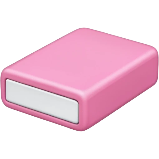 an eraser emoji