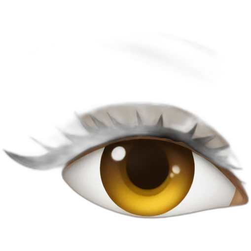 luxury girls eyebrows emoji