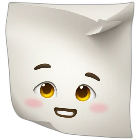 paper emoji