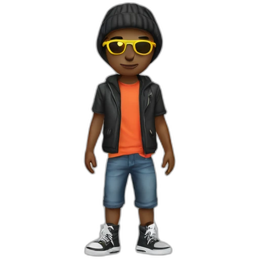 cool streetboy emoji