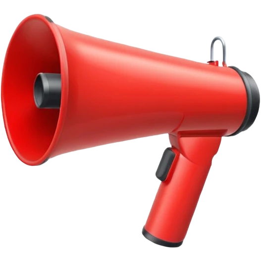 megaphone emoji