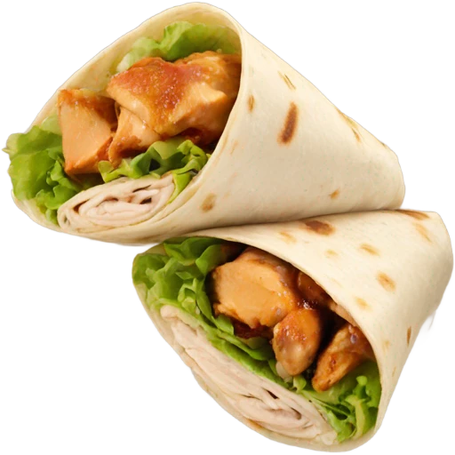 chicken wrap emoji