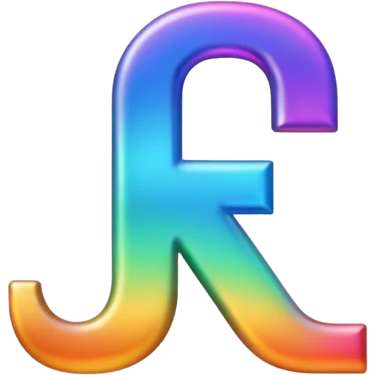 Create letter F CHANGING Colors emoji