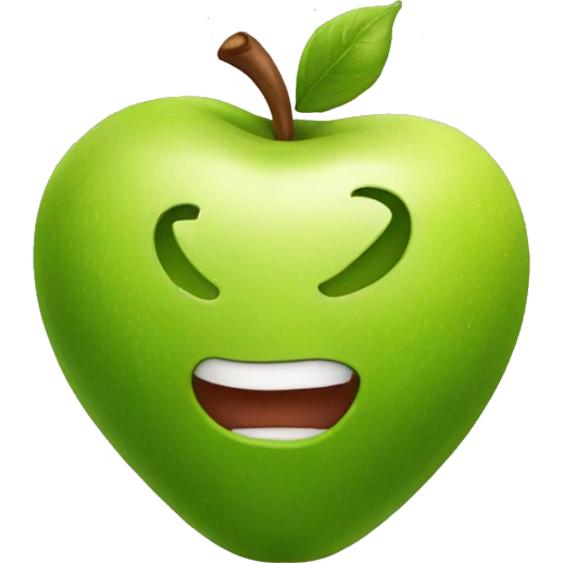 Corazon apple emoji