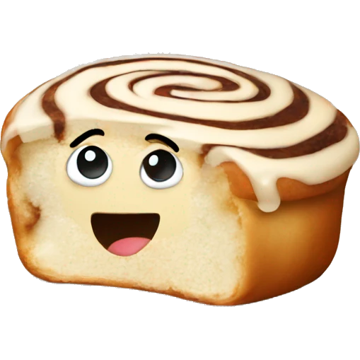 cinnamon roll emoji