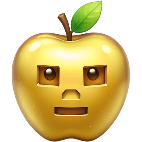 Minecraft golden apple emoji