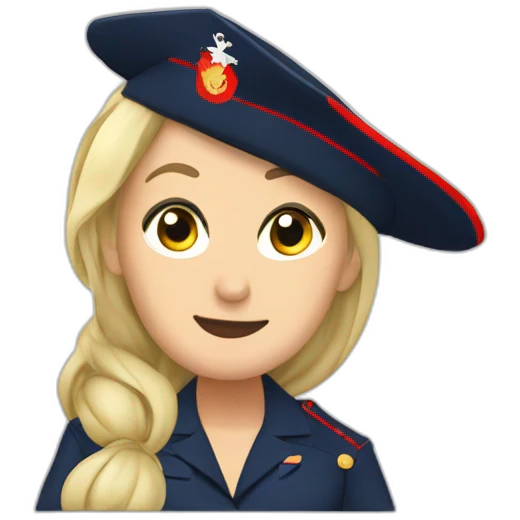 Marine le pen  emoji