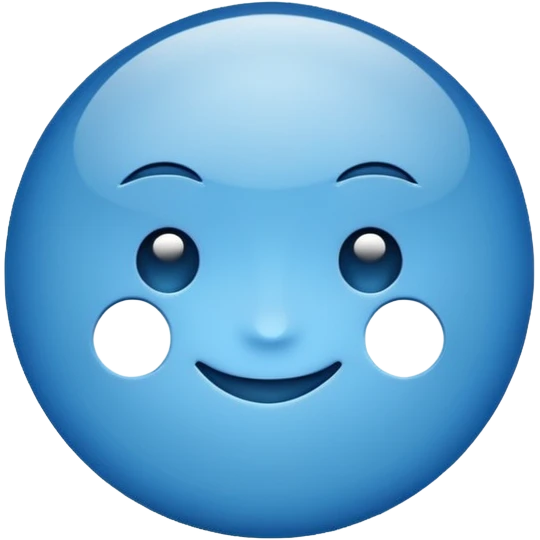 Emoji de verificación azul emoji