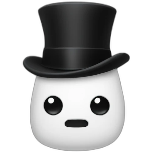 sock with a top hat emoji