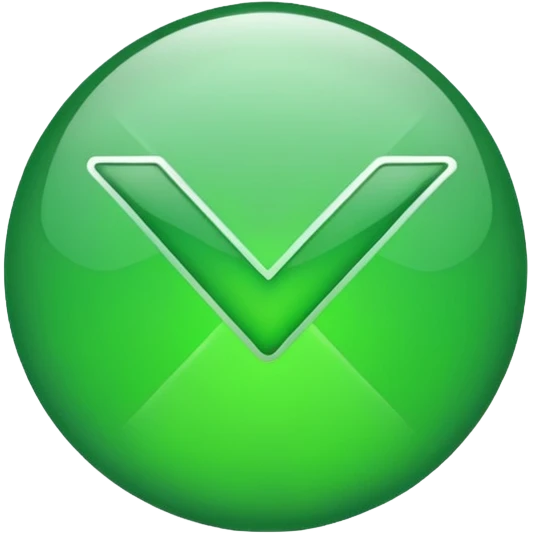 tick green icon emoji