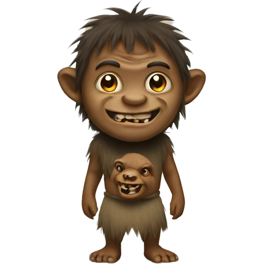 troll with bear emoji