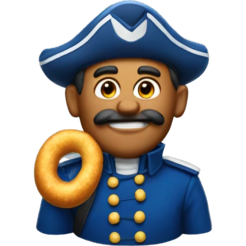 Captain Crunch with a pipe emoji